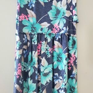 Floral Kids Casual Dress